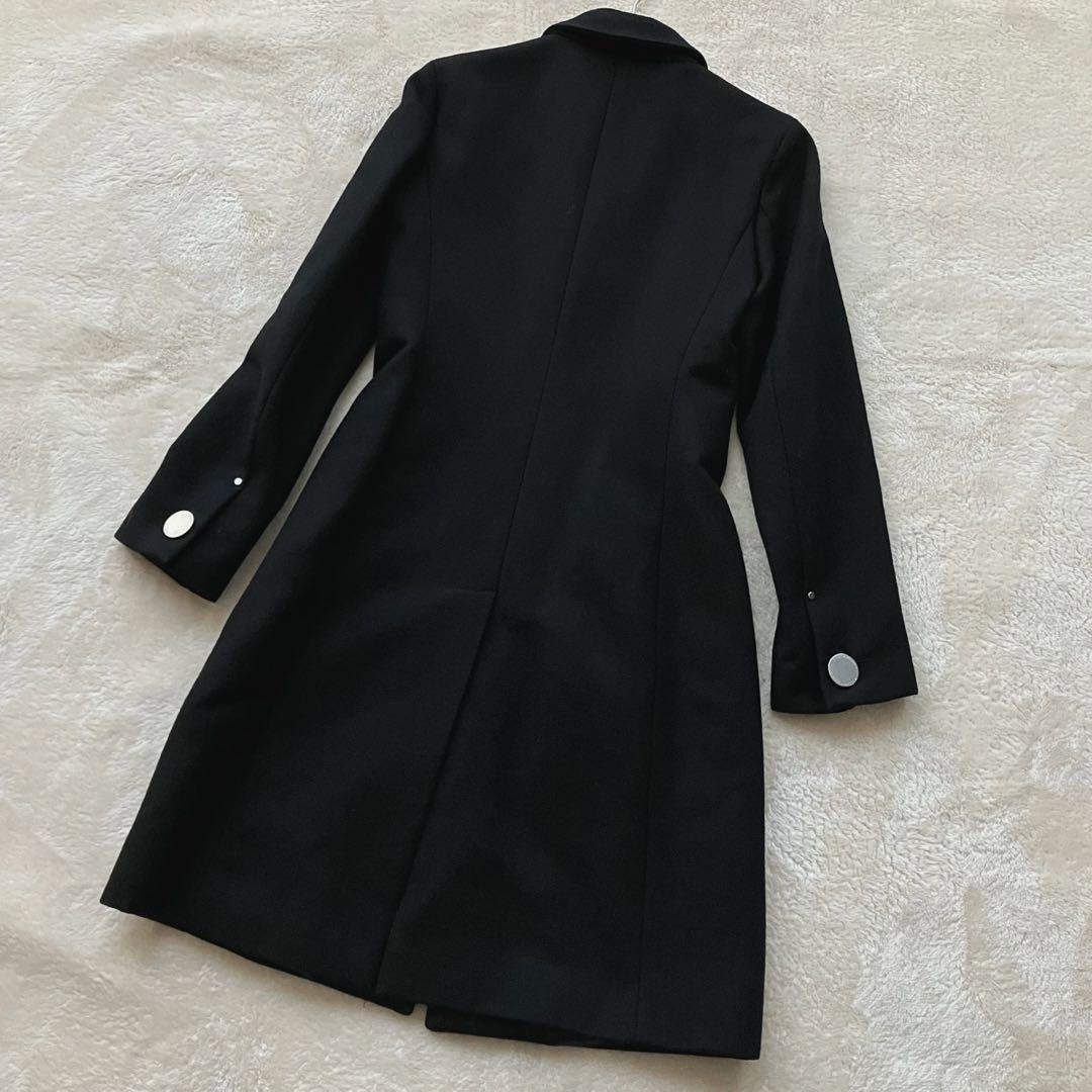 イタリア製 モスキーノ MOSCHINO コットン ウール チェスター コート