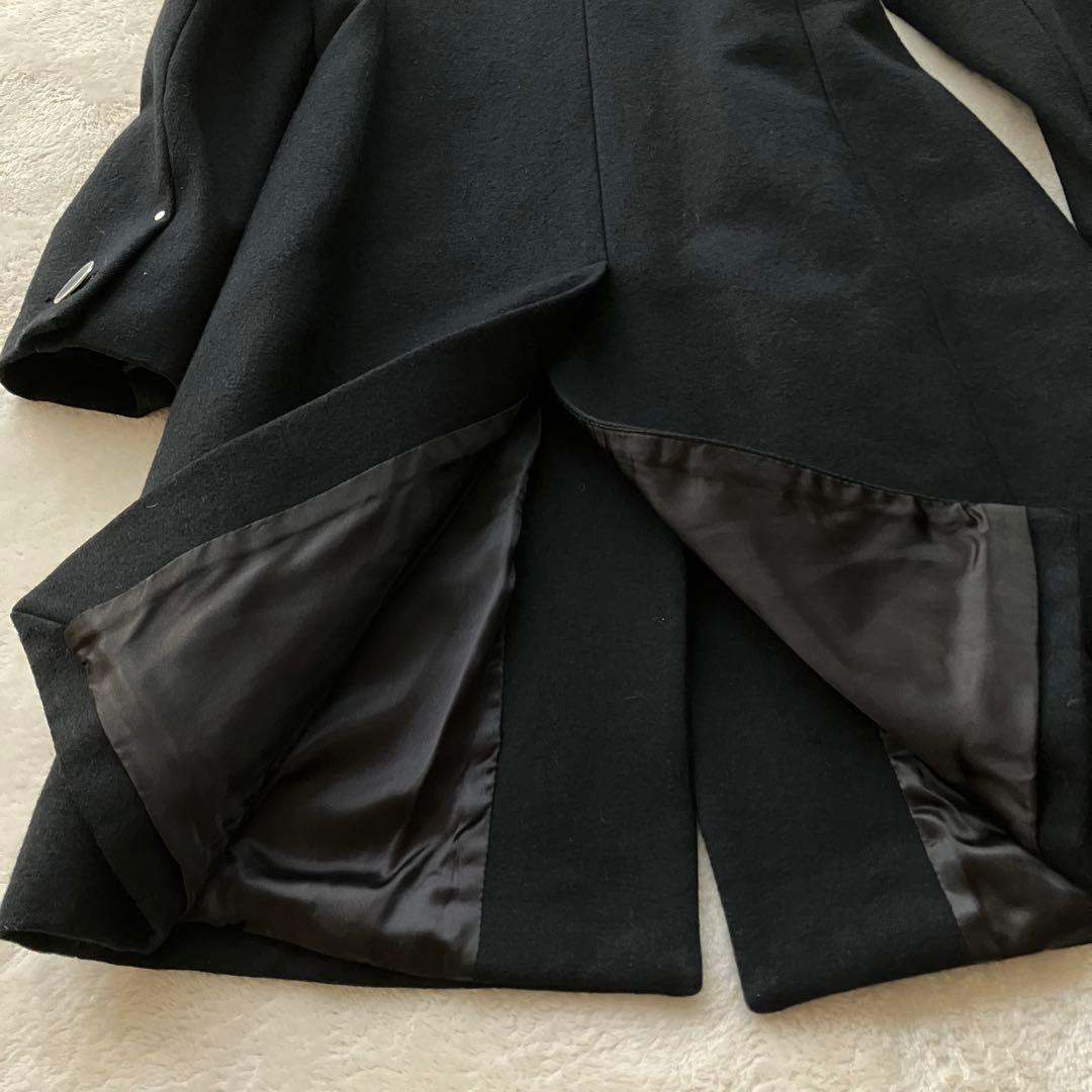 イタリア製 モスキーノ MOSCHINO コットン ウール チェスター コート