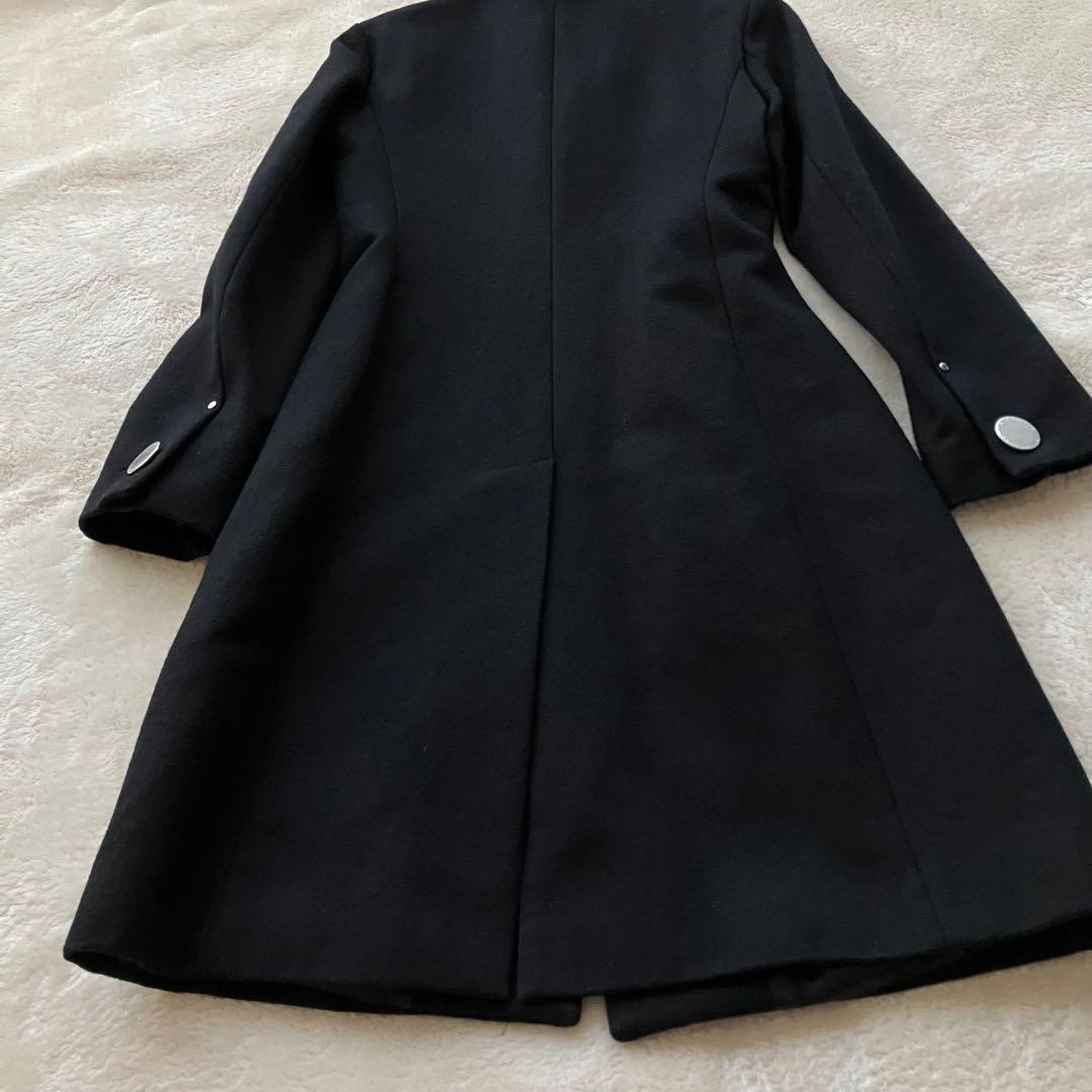 イタリア製 モスキーノ MOSCHINO コットン ウール チェスター コート