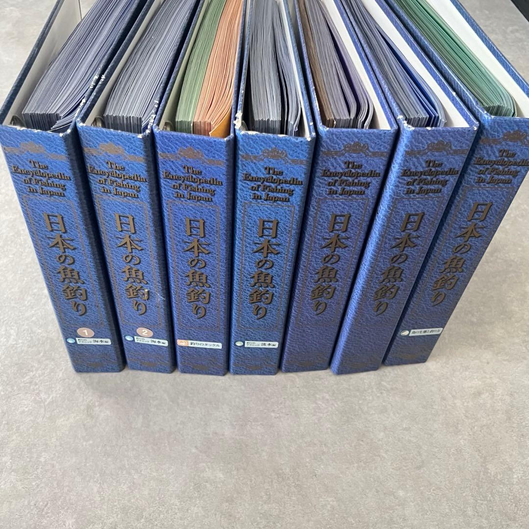 【価格交渉してください♪】7冊セット 日本の釣り アシェット 釣り 魚 ファイル