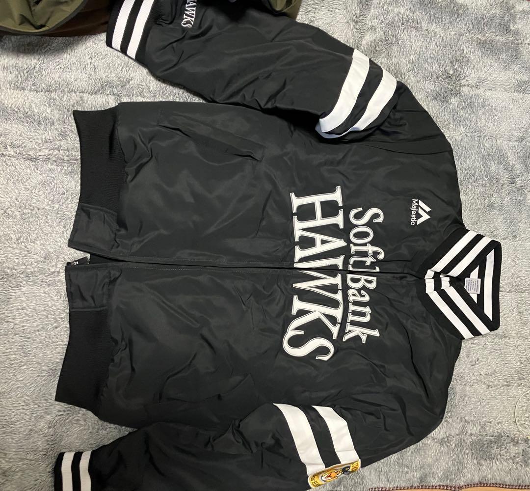 福岡ソフトバンクホークススタジャン　largeサイズ　未使用