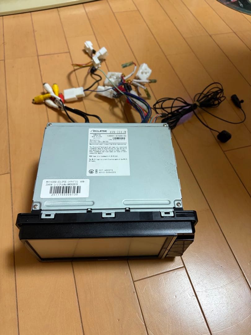 Bluetooth対応 イクリプス AVNーZ04iW カーナビ