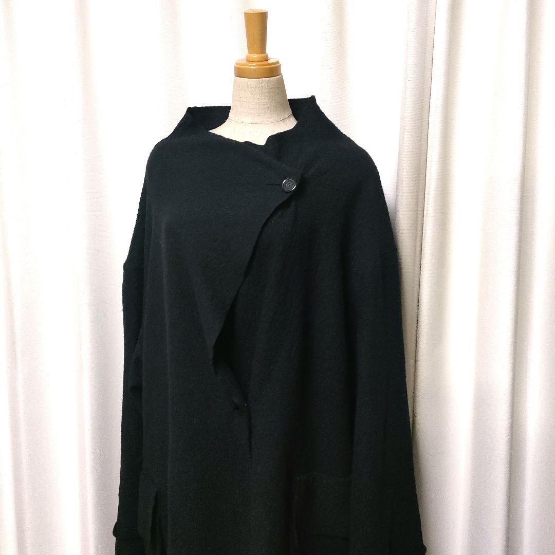 【極美品】萌 萠 MOYURU モユル センソユニコ 圧縮 ウールコート