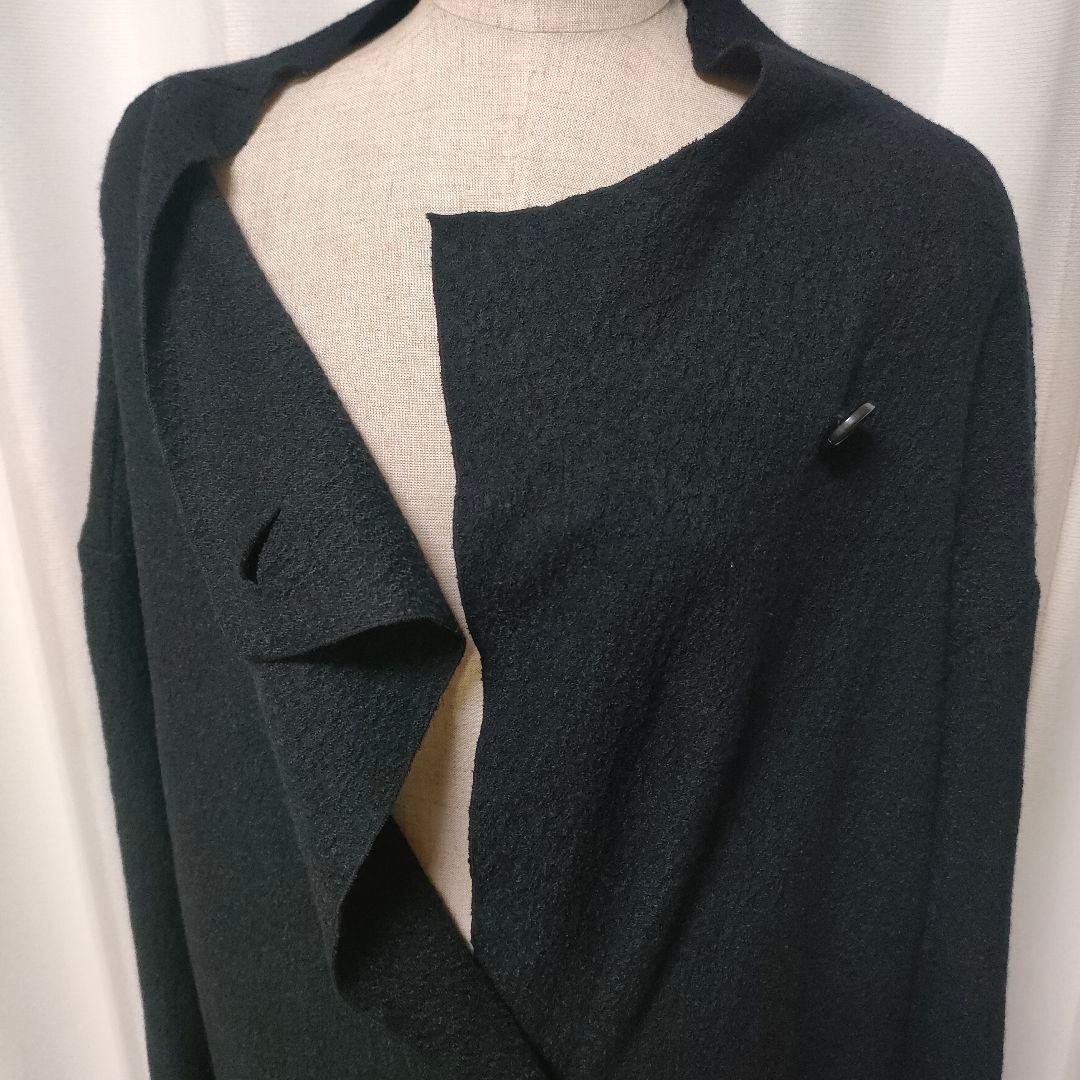 【極美品】萌 萠 MOYURU モユル センソユニコ 圧縮 ウールコート