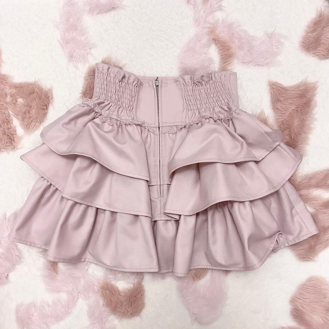 ハニーミュウ イモちゃん ティアードフリルスカート