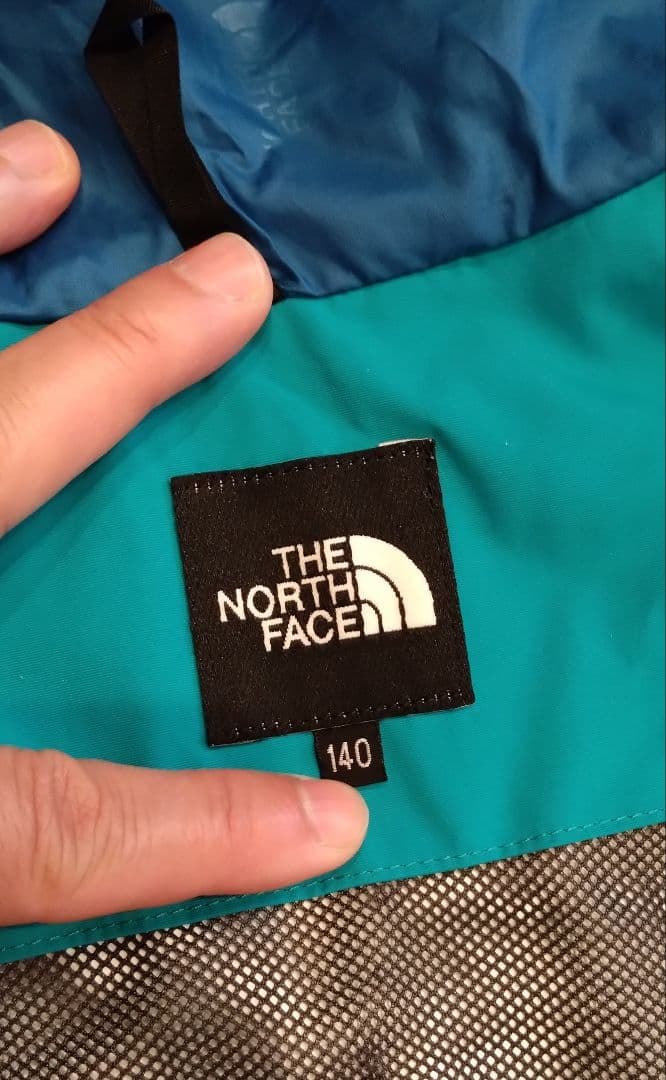 ノースフェイス　スクープジャケット、スクープビブのセット　140cm
