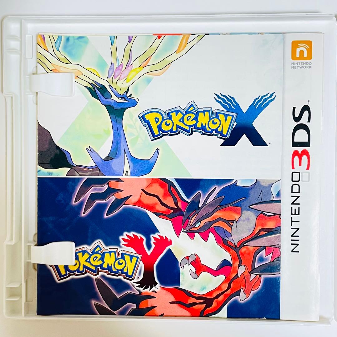 美品 ／ 動作確認済み 3DSソフト 北米版 ポケットモンスター X ケース付