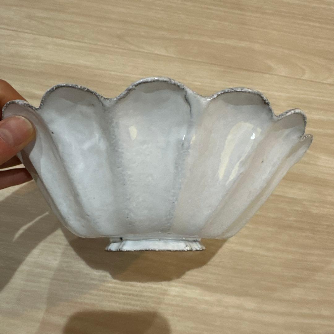 Astier de villatte Margueriteフルーツボウル20cm