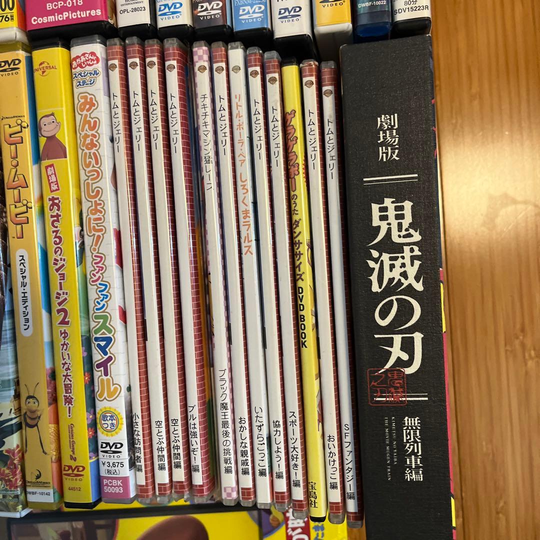 ディズニーなど子供向け　DVD まとめ売り　約85枚　未検品