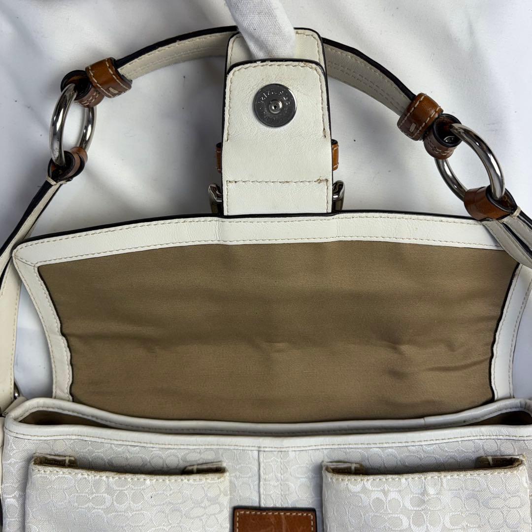 バッグ Coach Mini Signature Soho Shoulder Bag