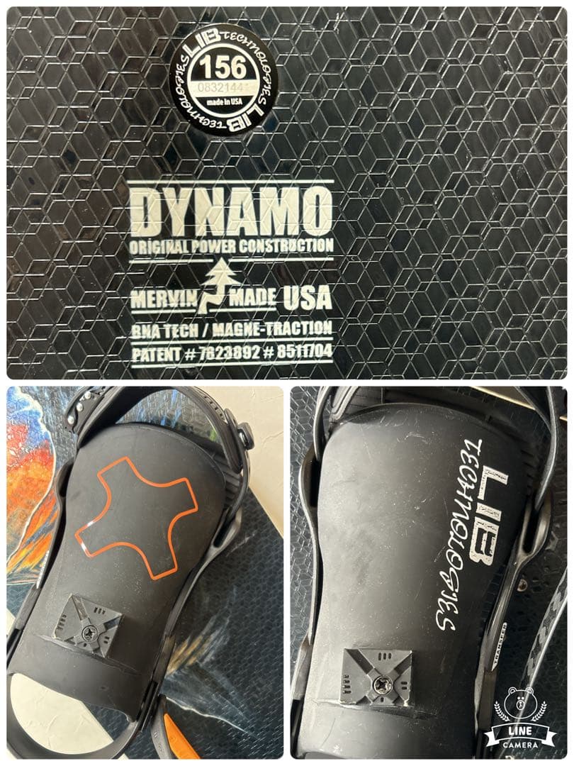 中古品　LIB TECH DYNAMO 156cmセット(RE-651)