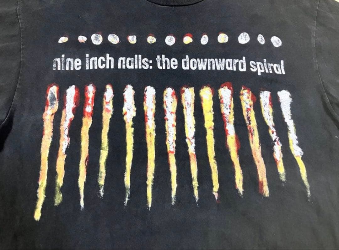 ナインインチネイルズ ダウンワードスパイラル T 90s ビンテージ USA製