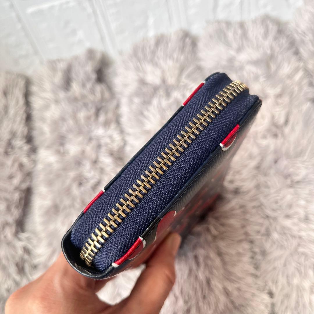 美品✨GUCCI ハートデザイン　ラウンドファスナー　インターロッキング　長財布