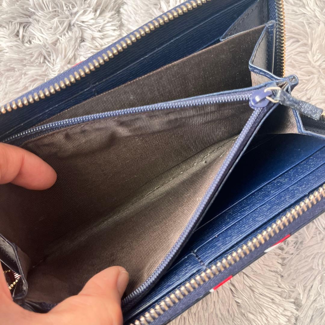 美品✨GUCCI ハートデザイン　ラウンドファスナー　インターロッキング　長財布