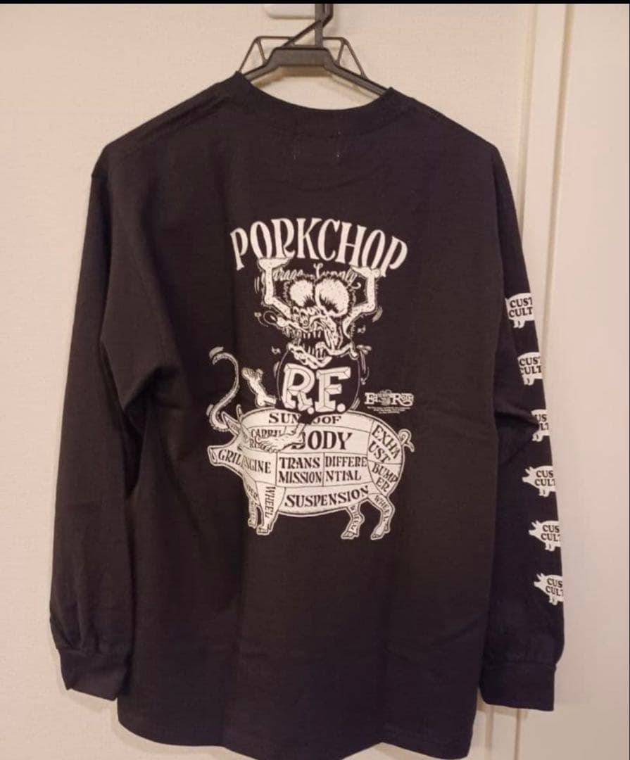 ポークチョップ　ラットフィンク　hrcs2025 porkchop ブラック