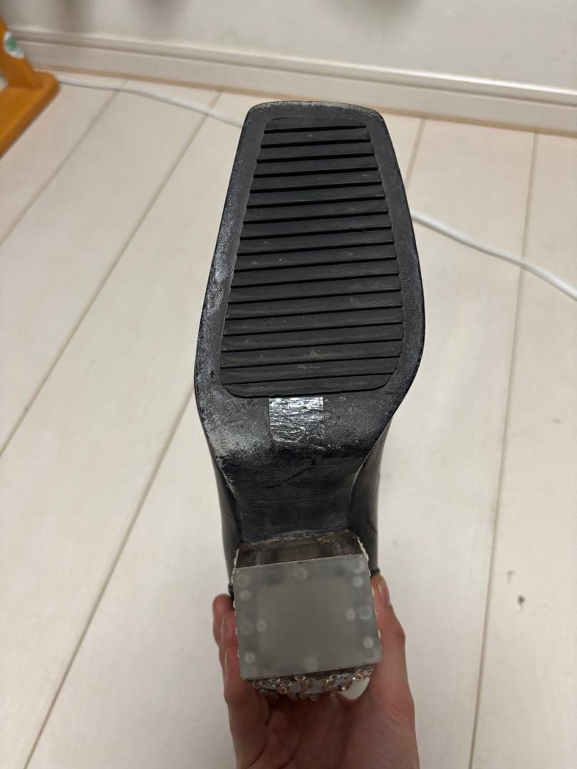 rick owens キスブーツ スタッツヒール 希少 箱付き