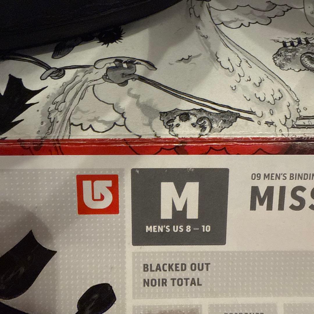 Burton Mission ビンディング M ブラック