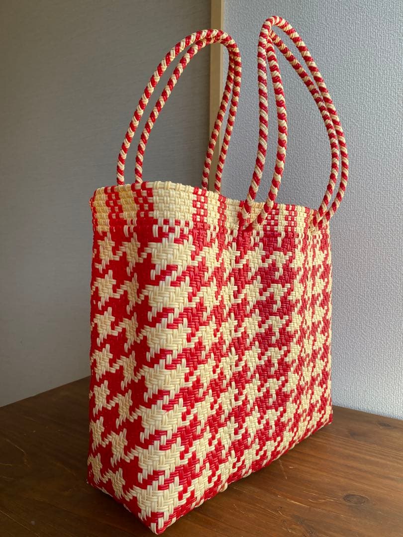 #G45-L2-Mサイズ　メキシコ　オアハカ　メルカドバッグ