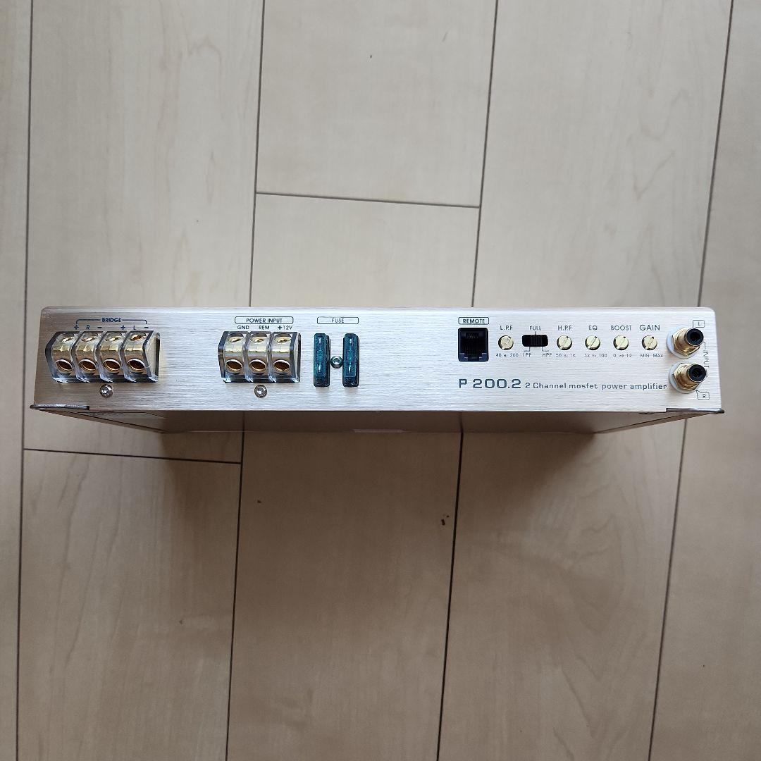 P 200.2 2チャンネルアンプ