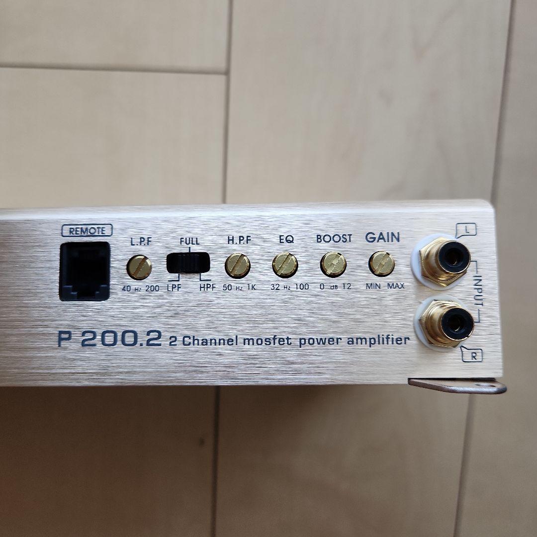 P 200.2 2チャンネルアンプ