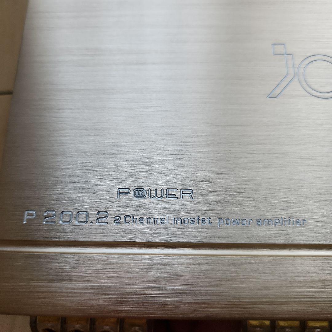 P 200.2 2チャンネルアンプ