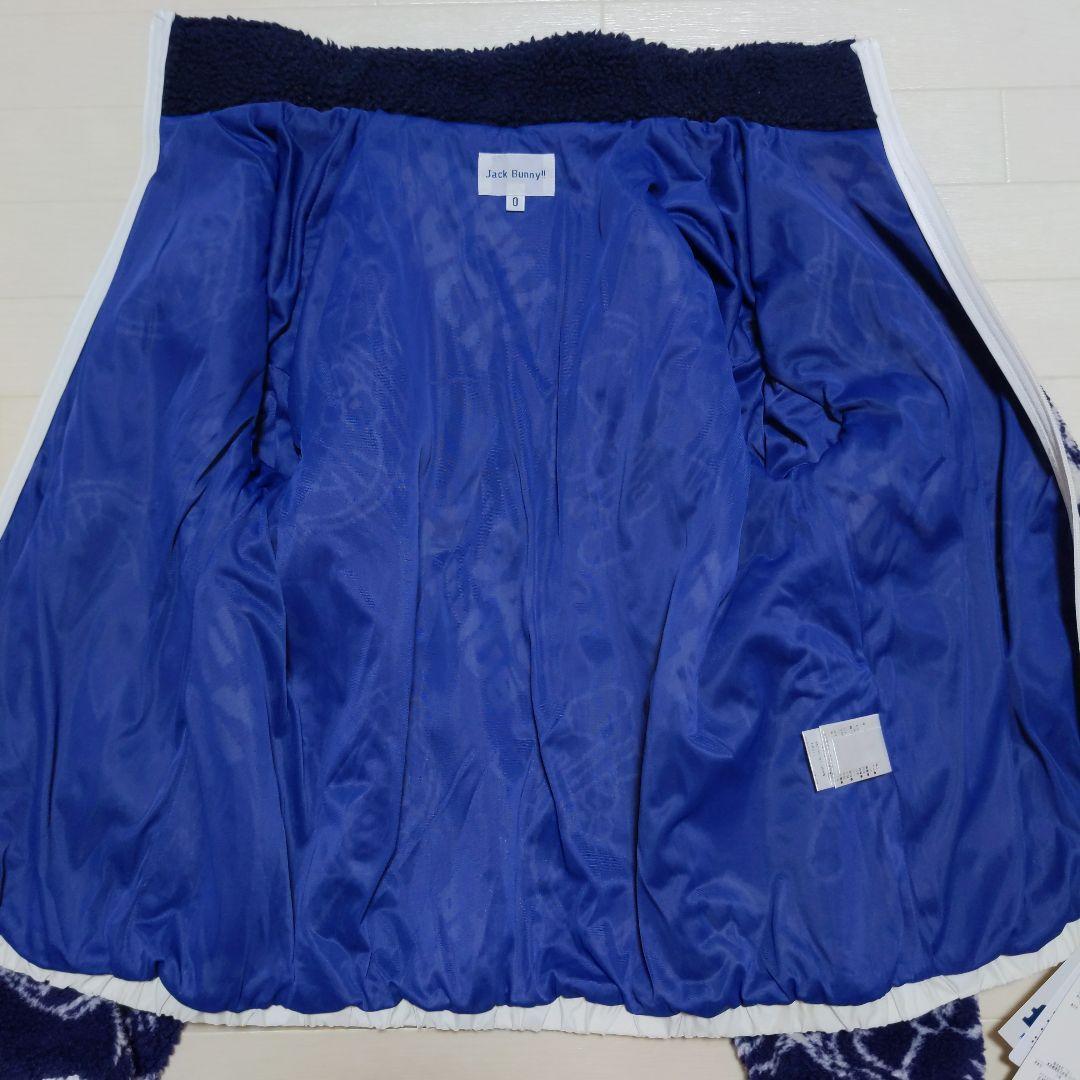 再再再値下新品ジャックバニー　ボアジャケット0ドラえもん紺グレー定価24200円