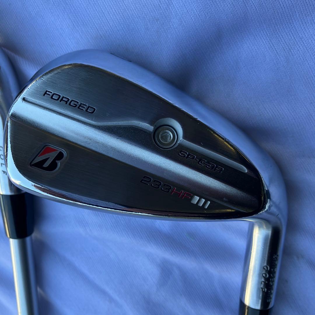 ブリジストン233hf アイアン5本セット6.7.8.9.P