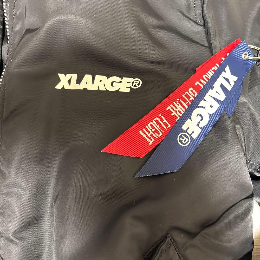 XLARGE ブラック MA-1 ALPHA リバーシブル仕様　年末セール！！