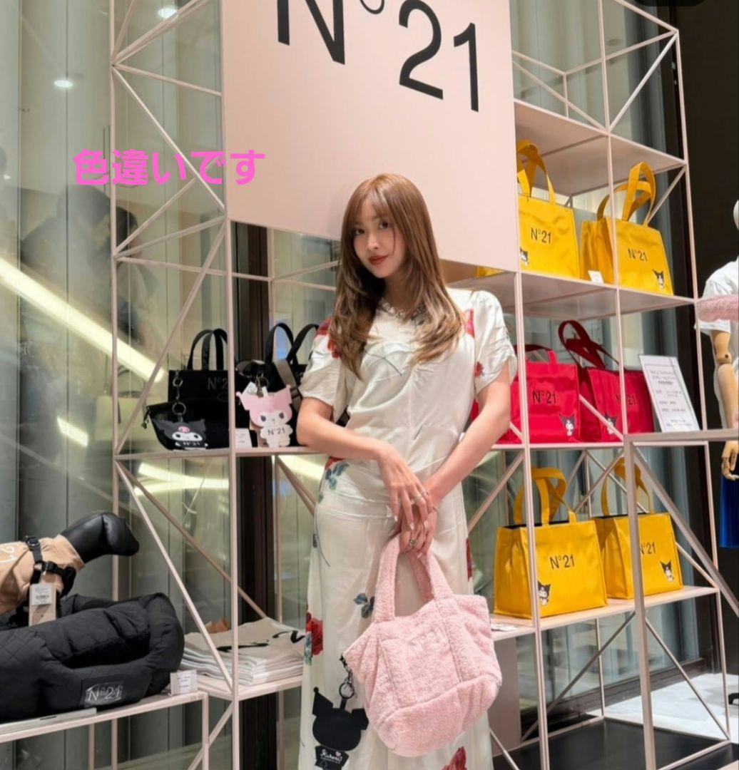 N°21　ヌメロ ヴェントゥーノ　育てるタオル　コラボ　トートバッグ　ベージュ