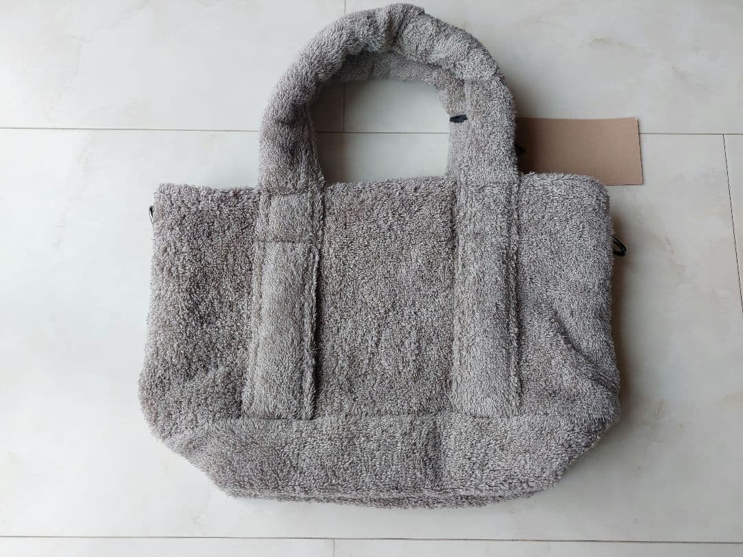 N°21　ヌメロ ヴェントゥーノ　育てるタオル　コラボ　トートバッグ　ベージュ