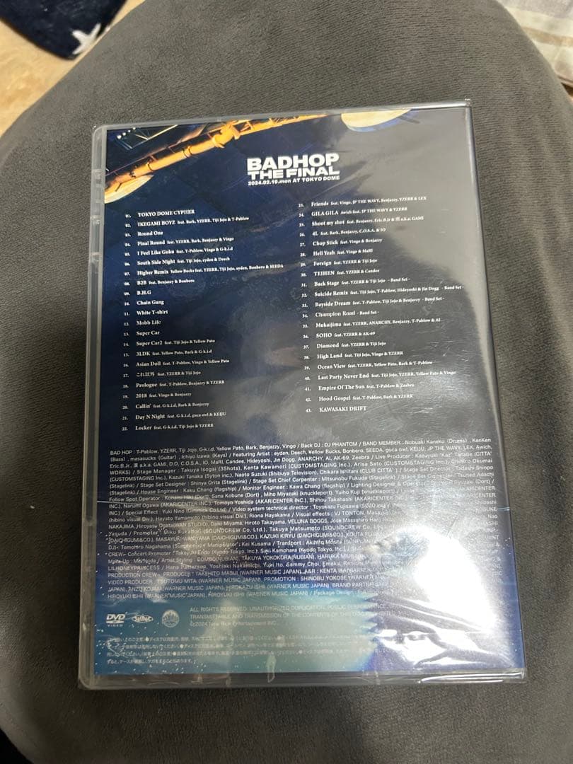 BADHOP THE FINAL TOKYO DOME (DVD）