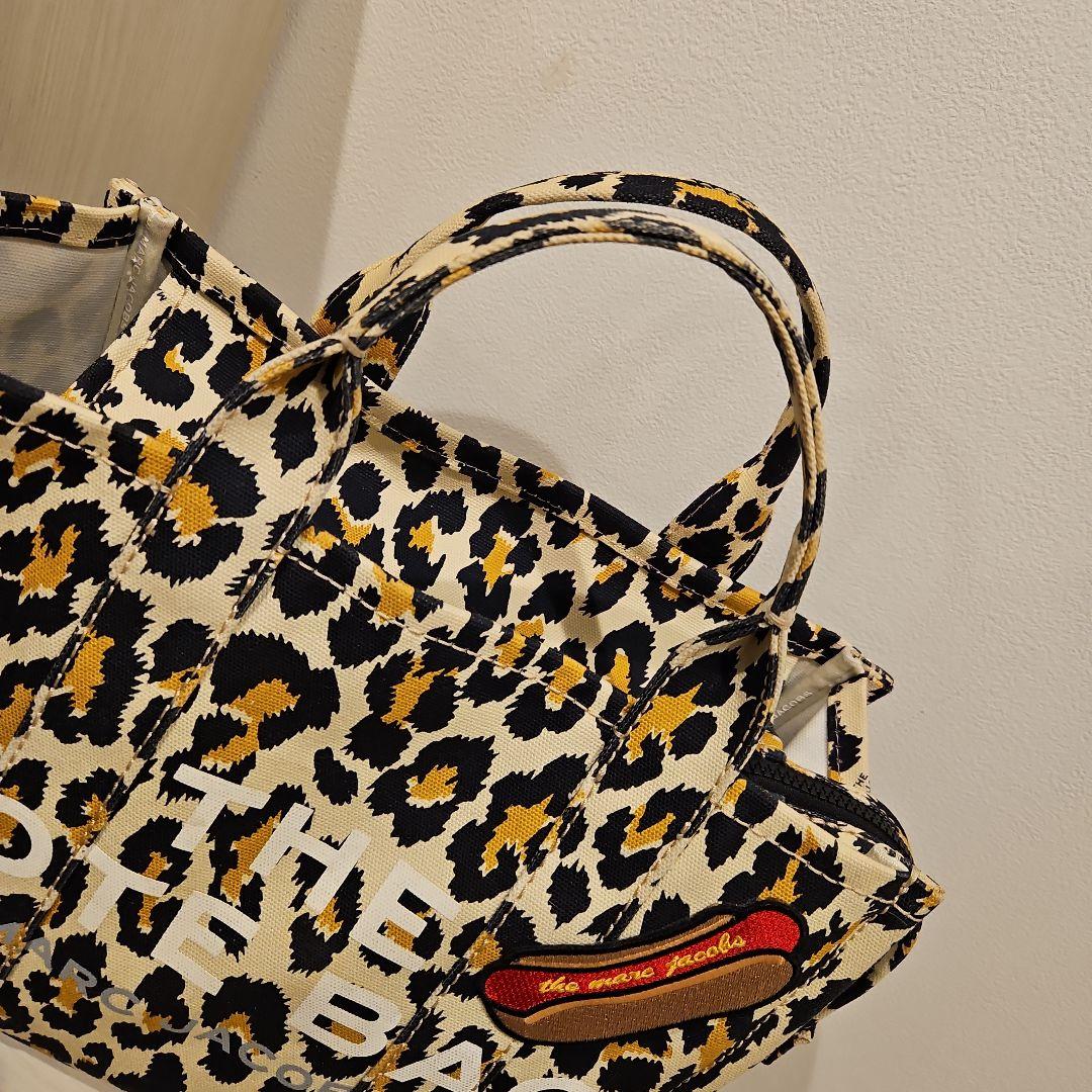 Marc Jacobs レオパード柄トートバッグ