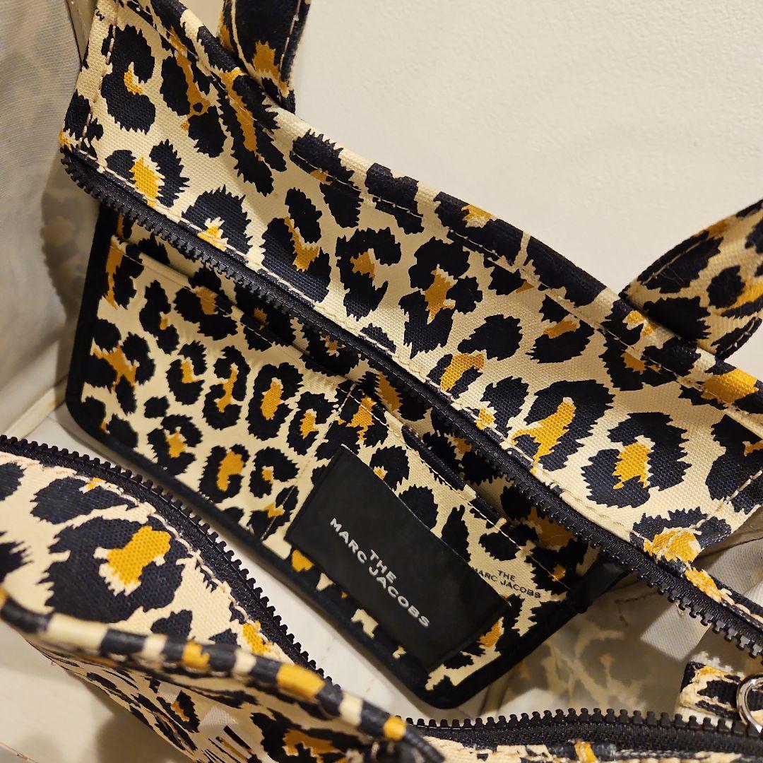Marc Jacobs レオパード柄トートバッグ