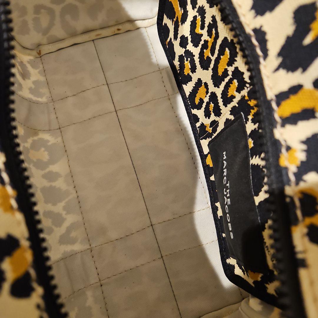 Marc Jacobs レオパード柄トートバッグ