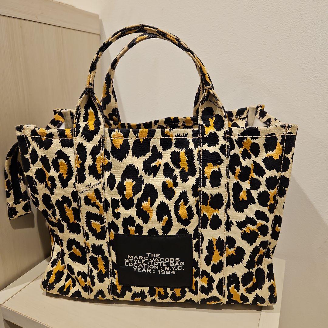 Marc Jacobs レオパード柄トートバッグ
