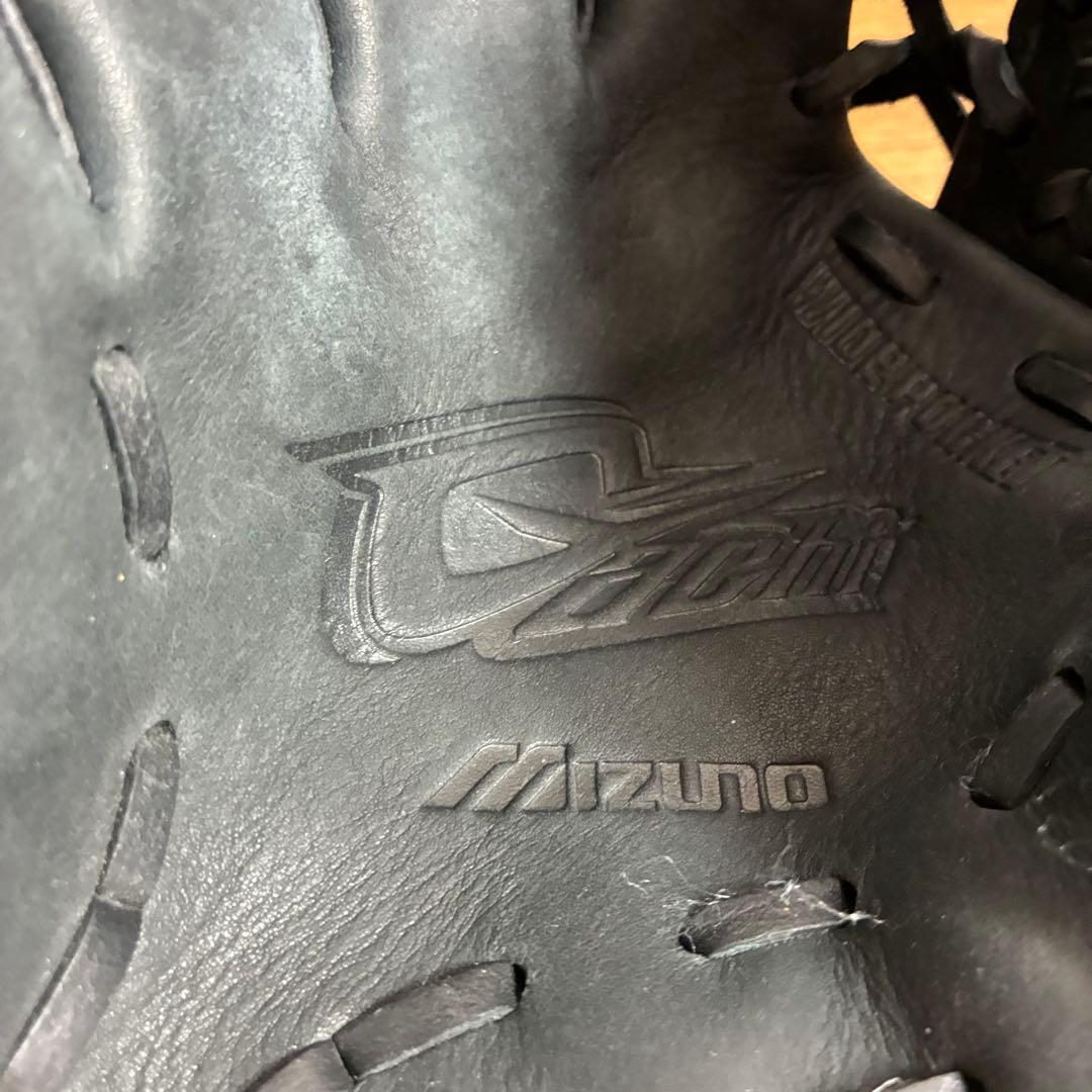 ミズノ ガチ 一般軟式 グローブ グラブ 左投げ 外野用 極美品