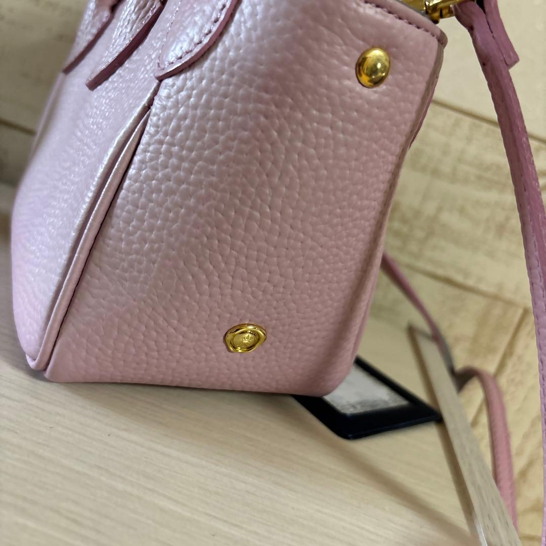 新品タグ付　A.D.M.J ピンク　ショルダーバッグ