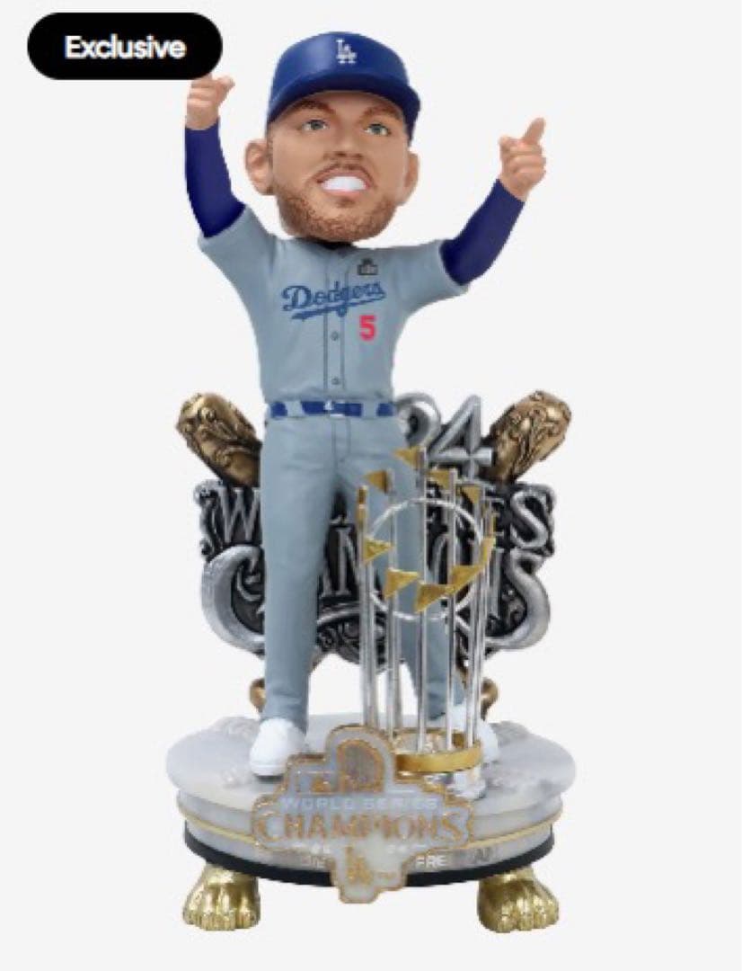フレディ・フリーマン ワールドシリーズボブルヘッド ドジャース