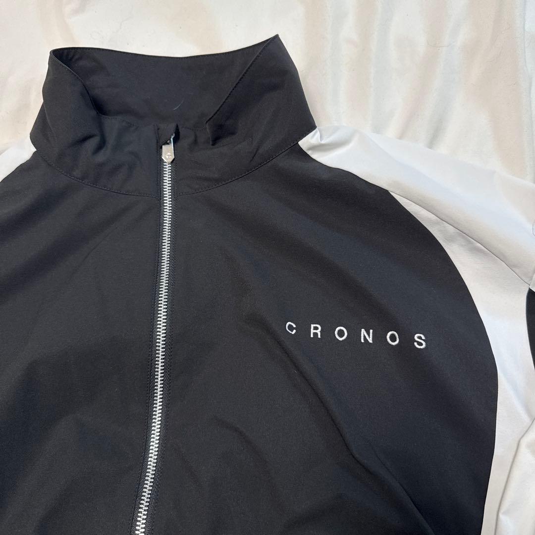 CRONOS クロノス ナイロン　ジャージ　セットアップ　黒