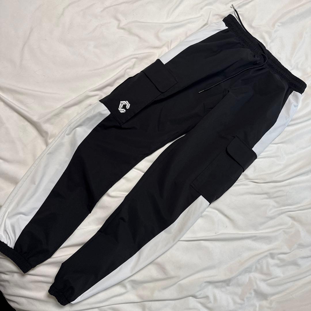 CRONOS クロノス ナイロン　ジャージ　セットアップ　黒