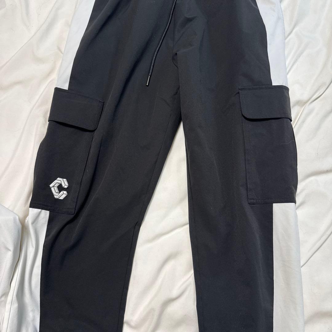 CRONOS クロノス ナイロン　ジャージ　セットアップ　黒