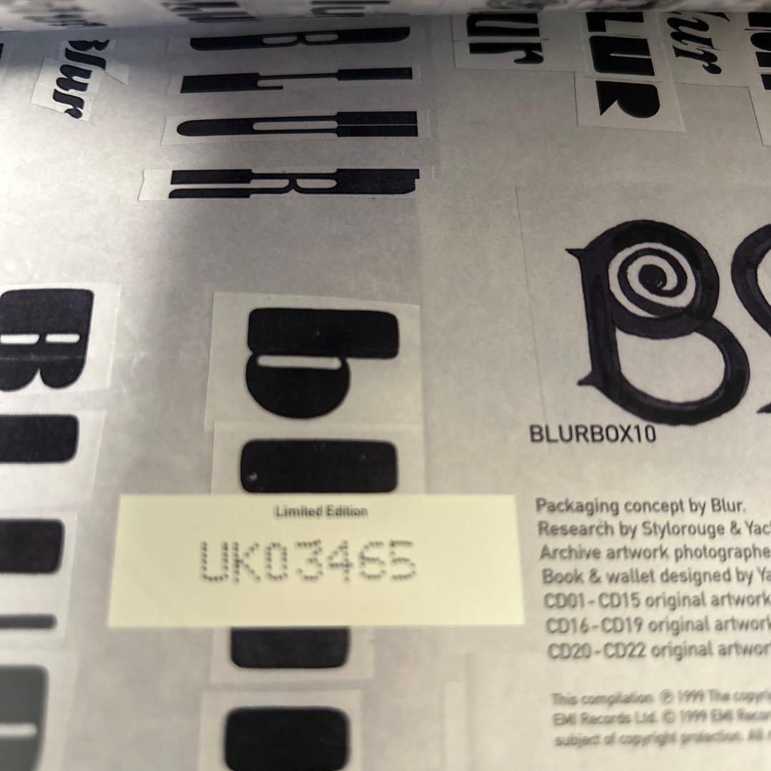 Blur 10 Year Box Set CD22枚組　ブラー　輸入盤