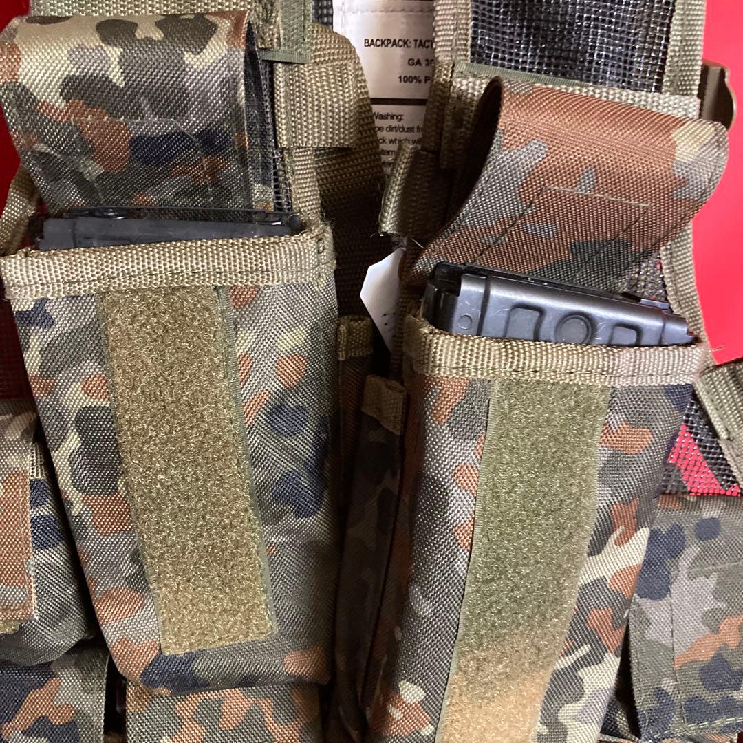 MIL-TECH SAAV P-83アサルトベスト 実物中古 フレクターン迷彩