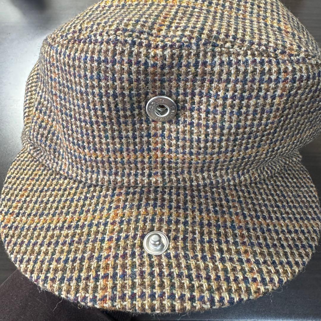 DOLCE&GABBANA チェック柄キャスケット サイズ58