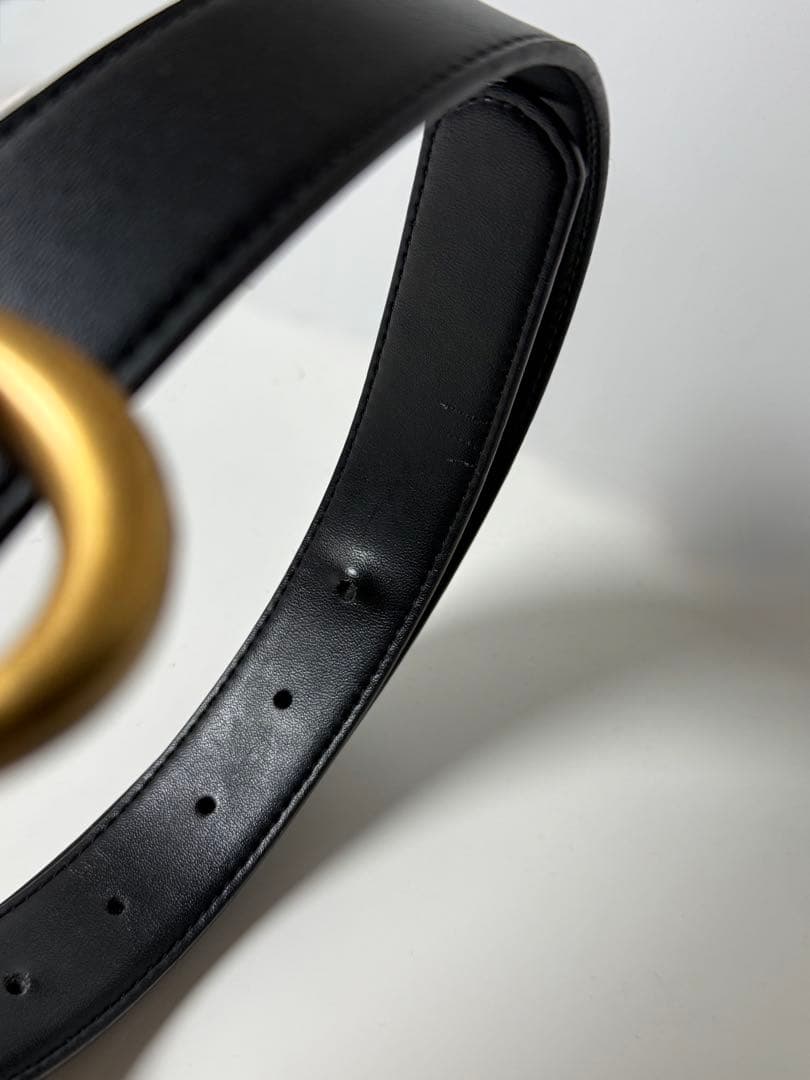 GUCCI ｜ ダブルG レザーベルト（ユニセックス）