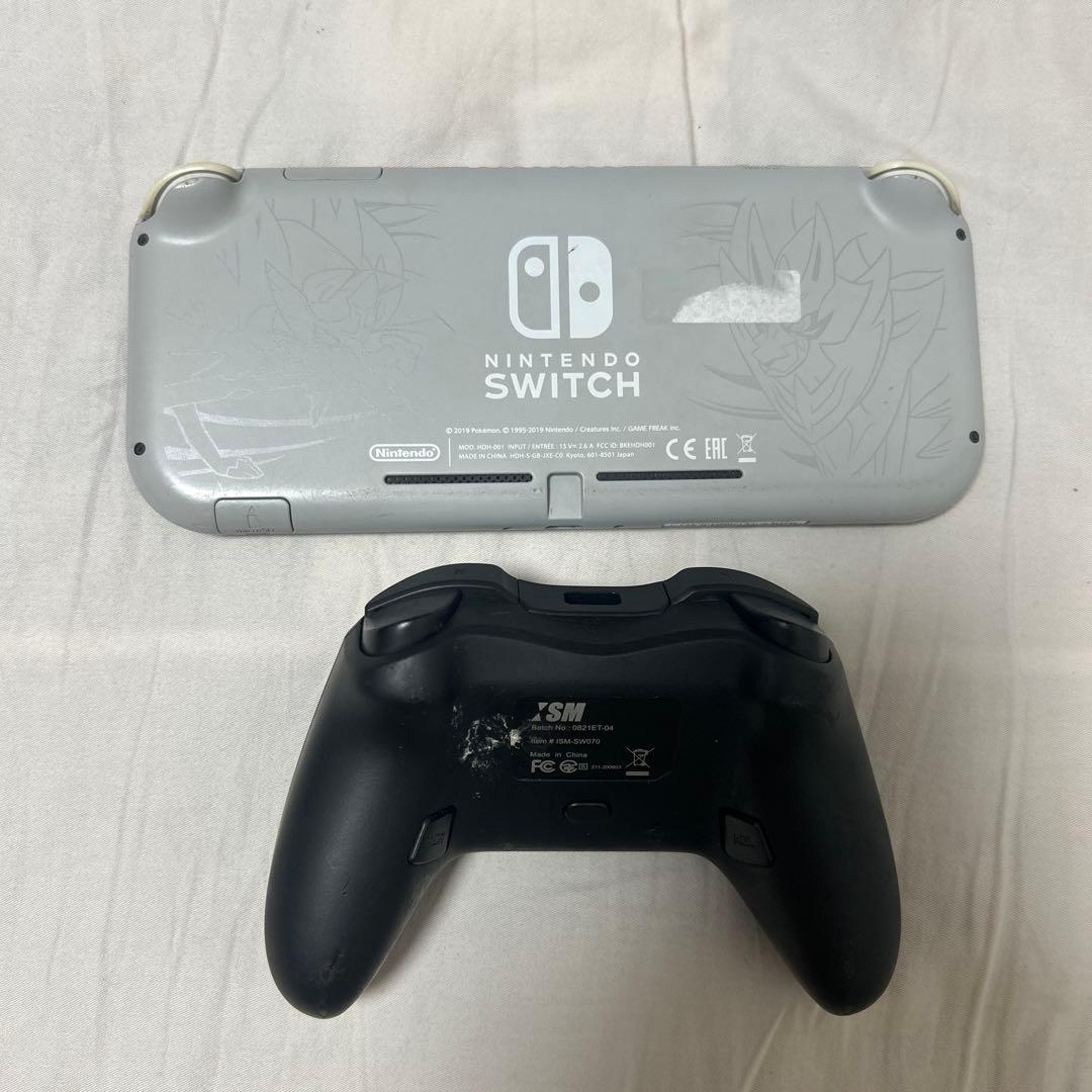 Switch Lite グレー 本体 + YSMコントローラー　今日の12時まで