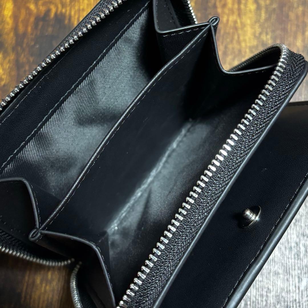 COACH コーチ クロコダイル エンボスド レザー 折財布