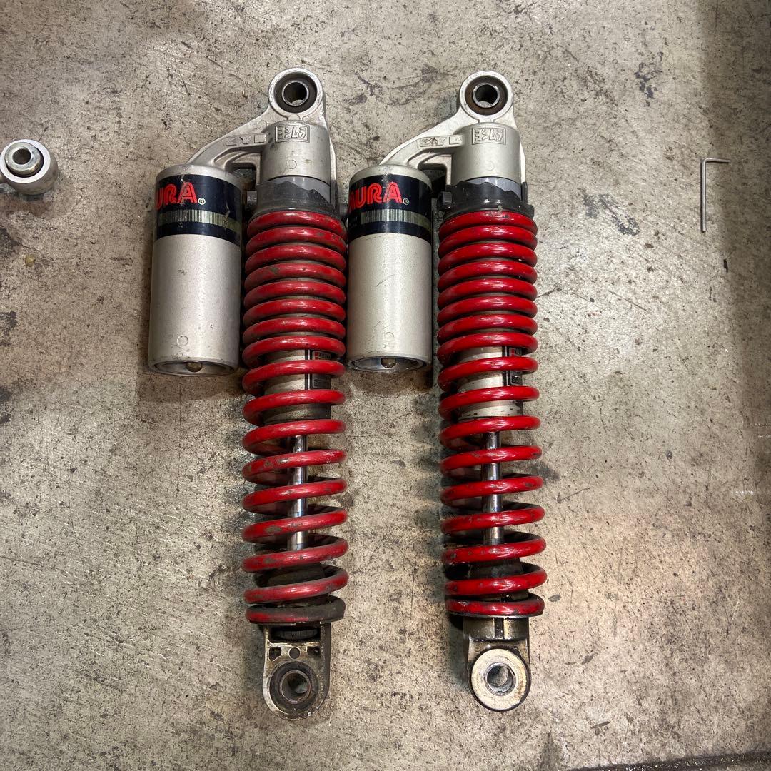 〔01〕サスペンション　当時物ヨシムラカヤバ　GS GT380 XJ