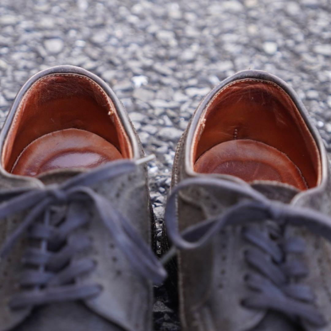 ⭐︎希少モデル⭐︎ Alden ブラウンオイルドスウェード ロングウィングUS9hD