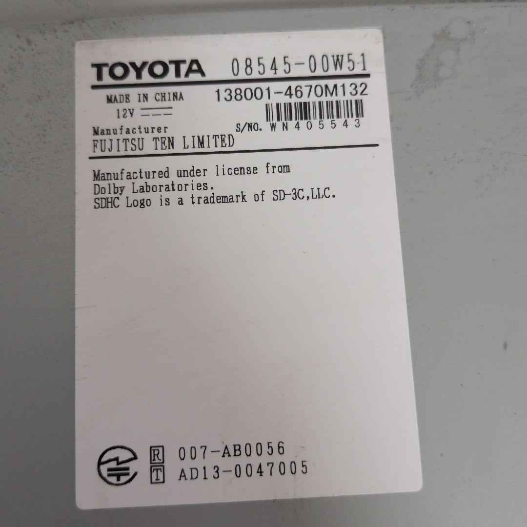 991 動作良好 トヨタ Bluetooth NSZT-W64